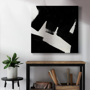 Block Brushwork IX-Premium Gallery Wrapped Canvas - Ready to Hang