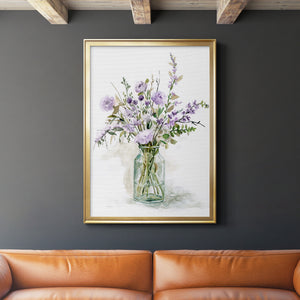 Purple Passion I Premium Framed Print - Ready to Hang