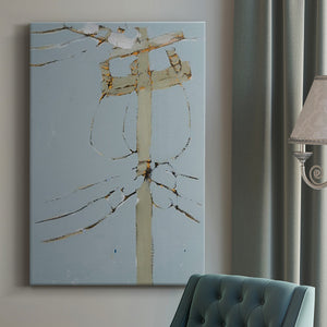 Wires V Premium Gallery Wrapped Canvas - Ready to Hang