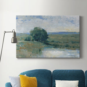 Riverbank Impression I Premium Gallery Wrapped Canvas - Ready to Hang