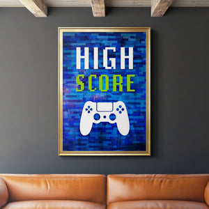 It's Game On I Premium Framed Print - Ready to Hang