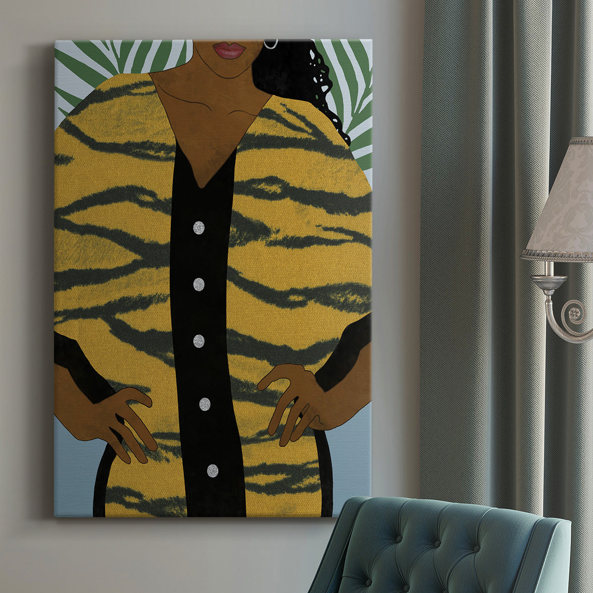 Her Style II Premium Gallery Wrapped Canvas - Ready to Hang