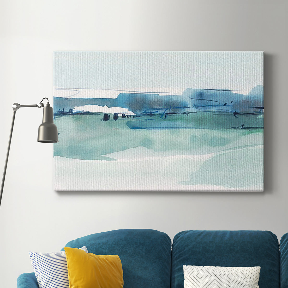Ultramarine Vista I Premium Gallery Wrapped Canvas - Ready to Hang
