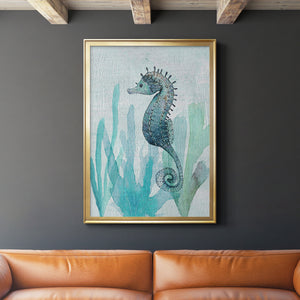 Seahorse II Premium Framed Print - Ready to Hang