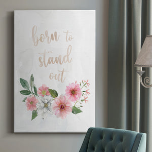 Born to Stand Out Premium Gallery Wrapped Canvas - Ready to Hang