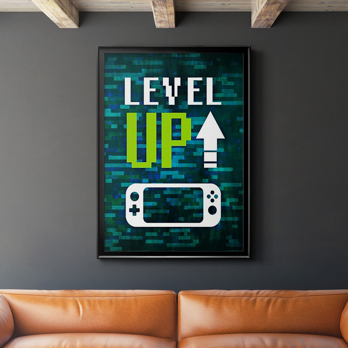 It's Game On III Premium Framed Print - Ready to Hang