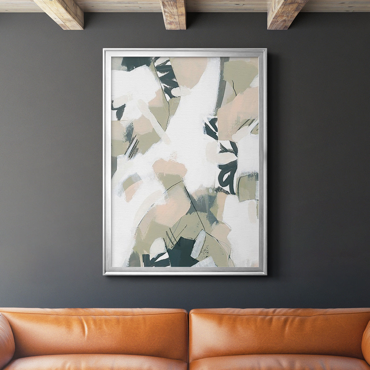 Sumi Storm II Premium Framed Print - Ready to Hang