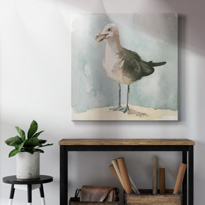Simple Seagull II-Premium Gallery Wrapped Canvas - Ready to Hang