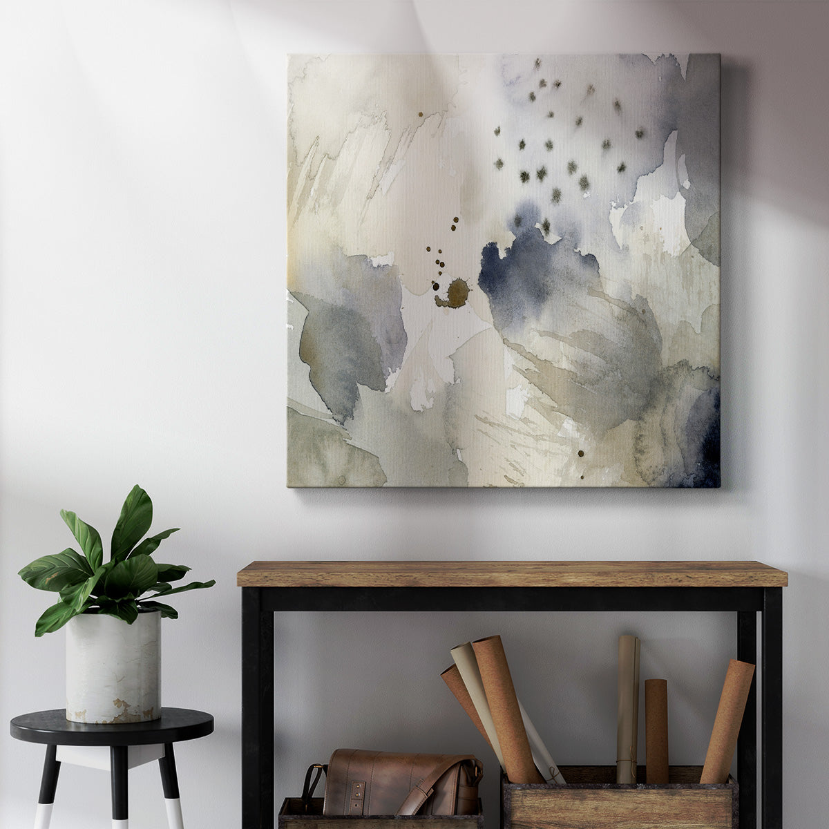 Dried Bergamot in Mist II-Premium Gallery Wrapped Canvas - Ready to Hang
