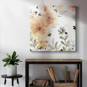 Blush Garden I-Premium Gallery Wrapped Canvas - Ready to Hang