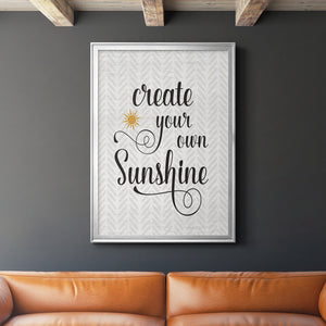 Create Your Own Sunshine Premium Framed Print - Ready to Hang