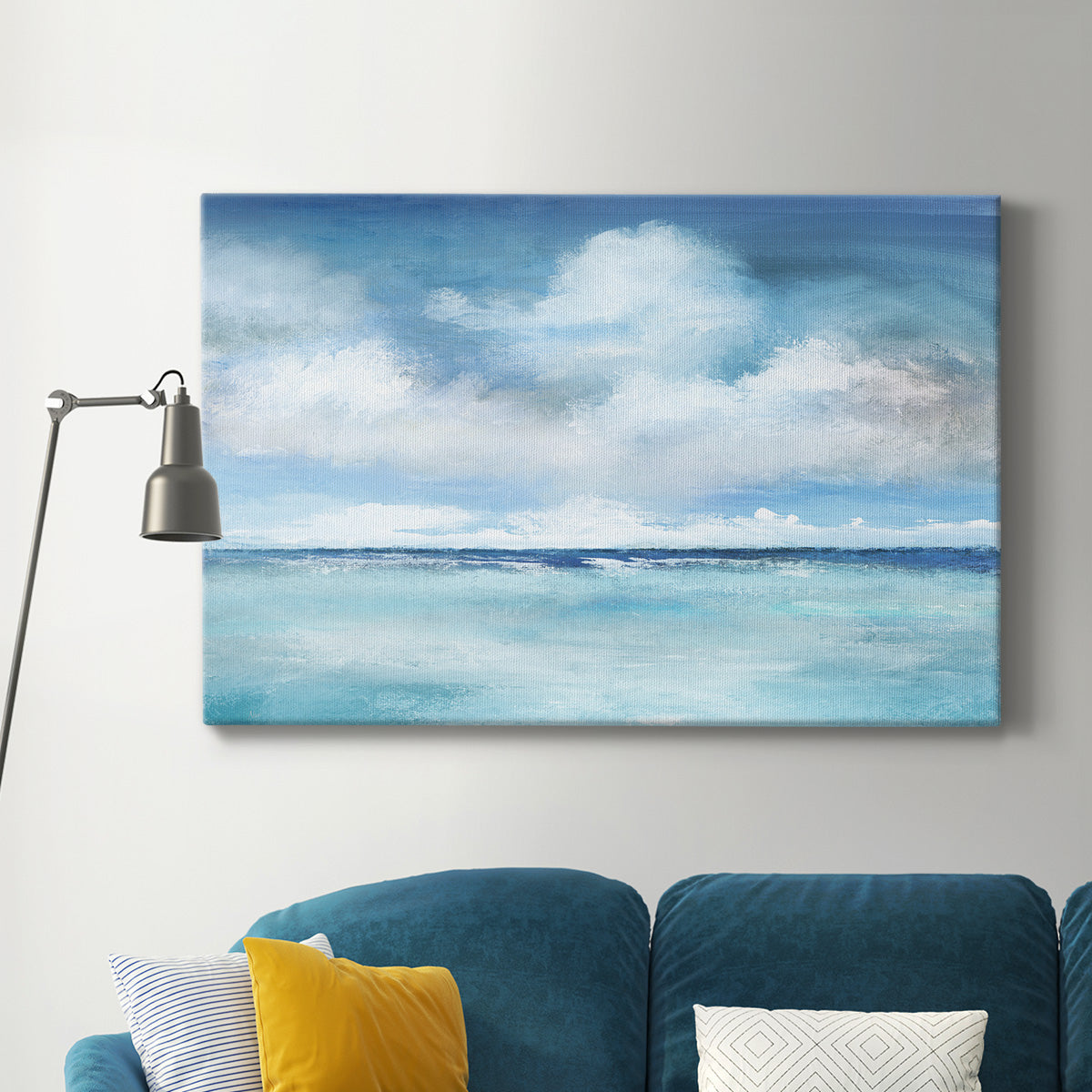 Caribbean Clouds Premium Gallery Wrapped Canvas - Ready to Hang