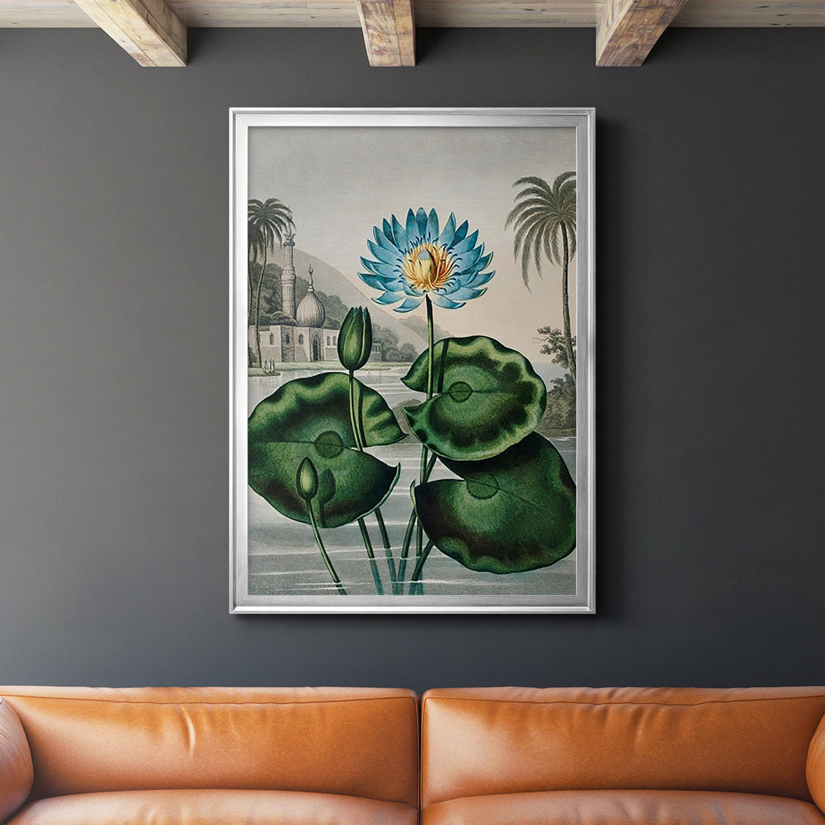 Temple of Flora IX Premium Framed Print - Ready to Hang