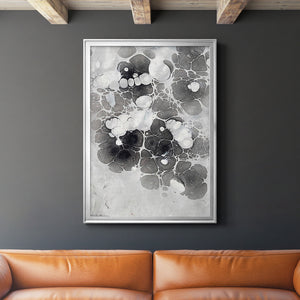 Marbling XIII Premium Framed Print - Ready to Hang