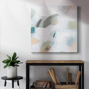 Muted Mosaic I-Premium Gallery Wrapped Canvas - Ready to Hang