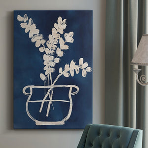Vessel on Indigo II Premium Gallery Wrapped Canvas - Ready to Hang