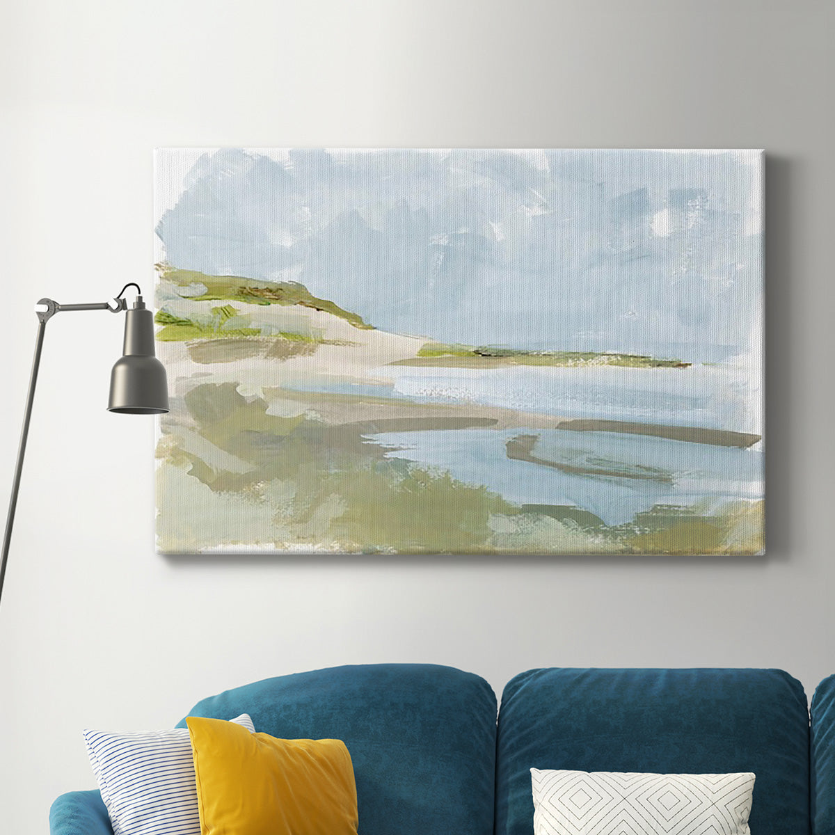 Sea Cove Impression II Premium Gallery Wrapped Canvas - Ready to Hang