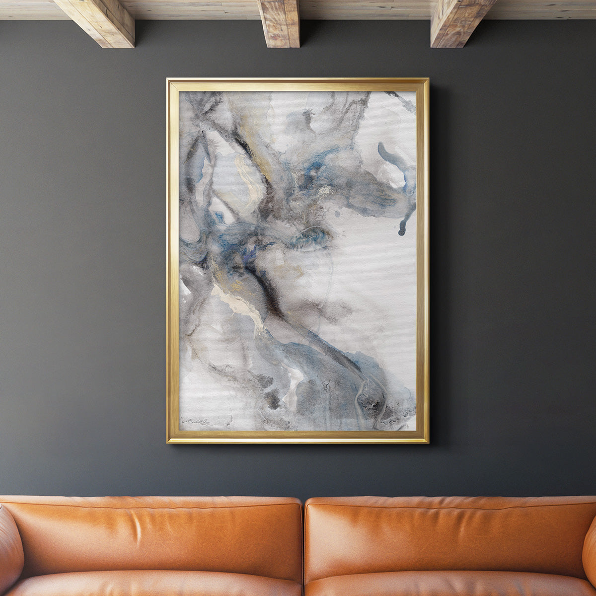 Marble Trance Premium Framed Print - Ready to Hang