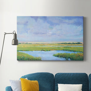 Summer Marsh I Premium Gallery Wrapped Canvas - Ready to Hang