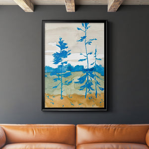 Cerulean Spruce II Premium Framed Print - Ready to Hang