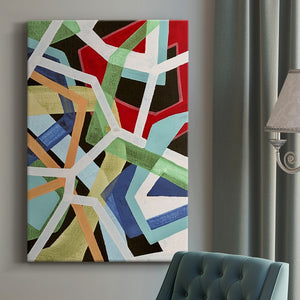 Magnetic Color I Premium Gallery Wrapped Canvas - Ready to Hang
