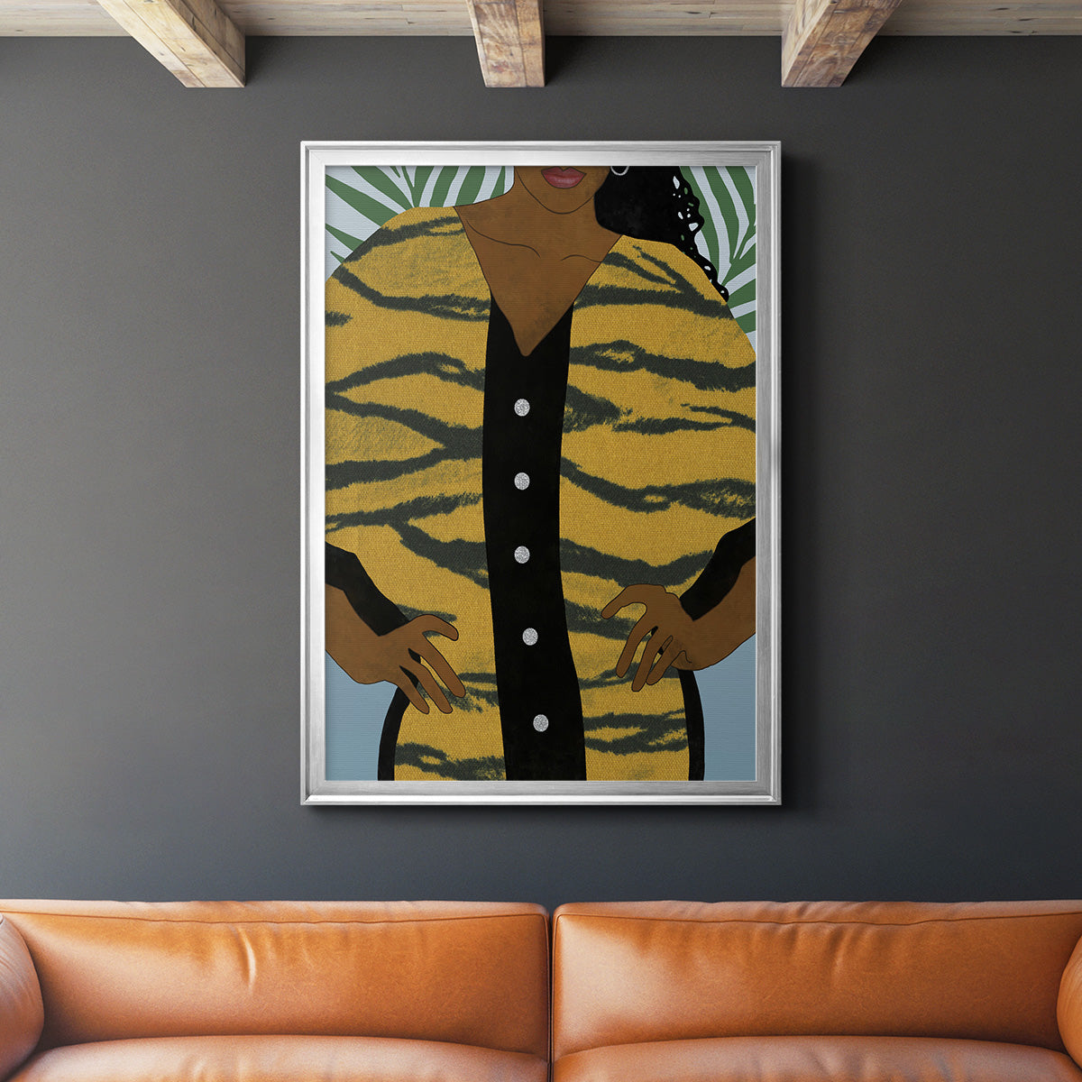Her Style II Premium Framed Print - Ready to Hang