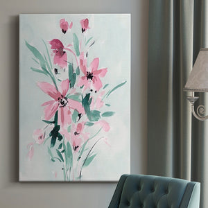 Posy Blooms II Premium Gallery Wrapped Canvas - Ready to Hang