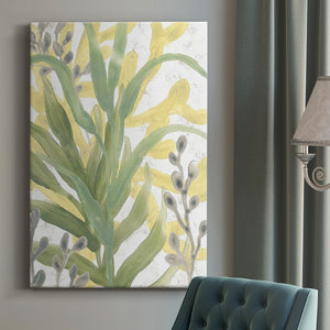 Sea Grass Fresco IV Premium Gallery Wrapped Canvas - Ready to Hang