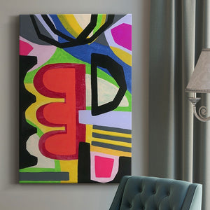 Bold Shape Shift I Premium Gallery Wrapped Canvas - Ready to Hang