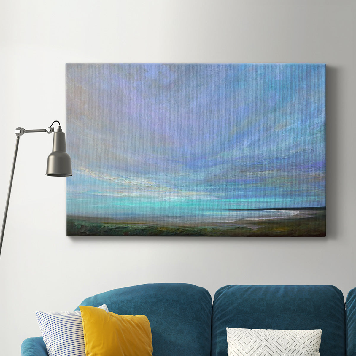 Coastal Views III Premium Gallery Wrapped Canvas - Ready to Hang