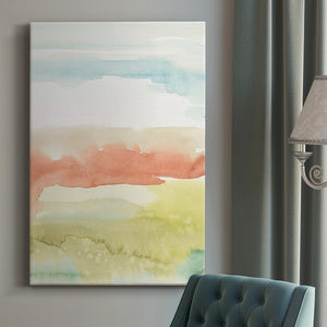 Blushing Sunrise II Premium Gallery Wrapped Canvas - Ready to Hang