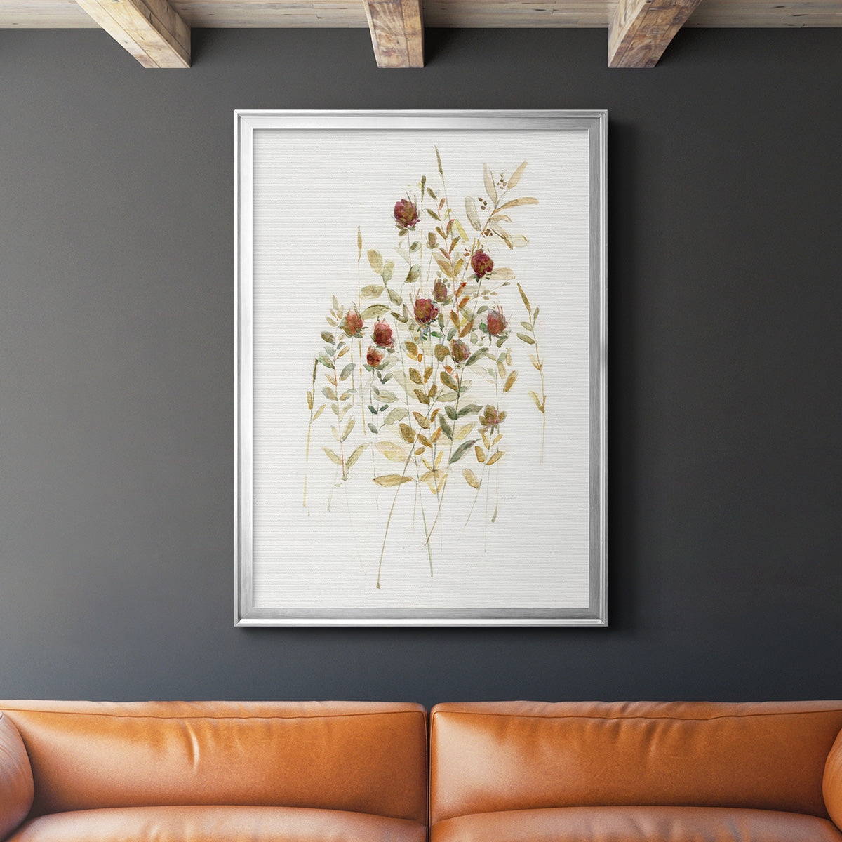 Wildflower Breeze I Premium Framed Print - Ready to Hang