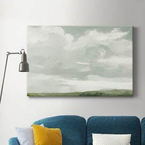 Gray Stone Sky III Premium Gallery Wrapped Canvas - Ready to Hang