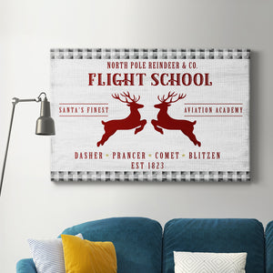 Flight School Premium Gallery Wrapped Canvas - Ready to Hang