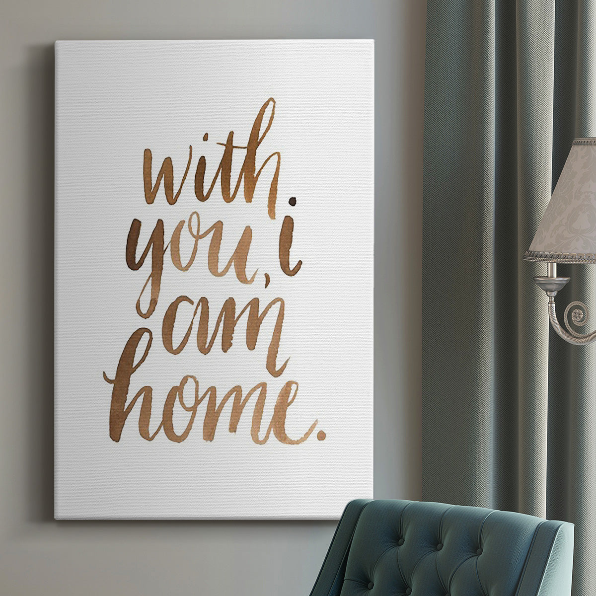 Loving You I Premium Gallery Wrapped Canvas - Ready to Hang