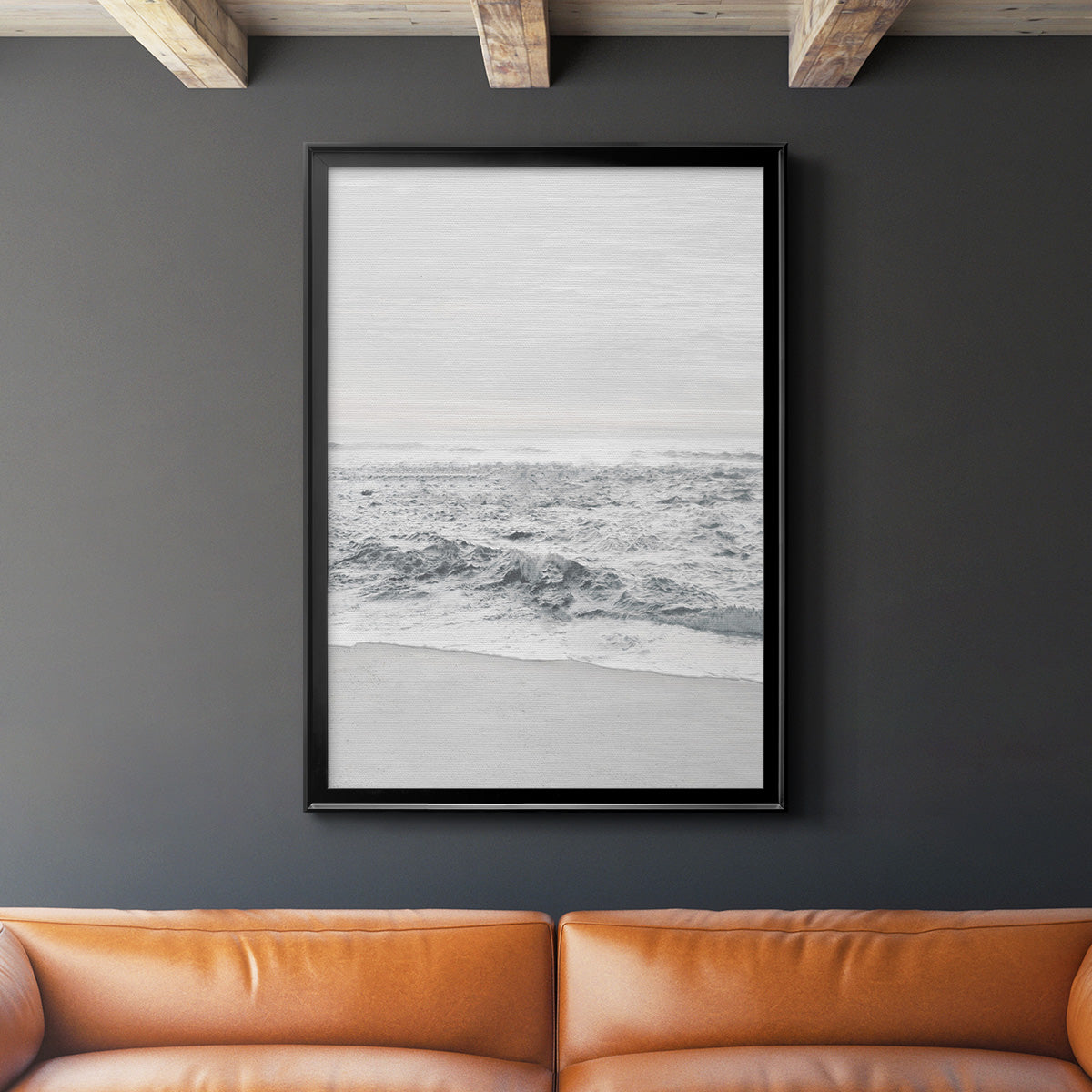 Gentle Tides II Premium Framed Print - Ready to Hang