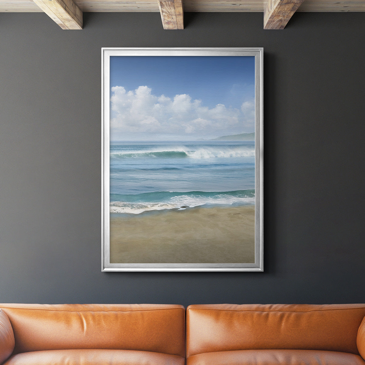 Timeless Waves Premium Framed Print - Ready to Hang