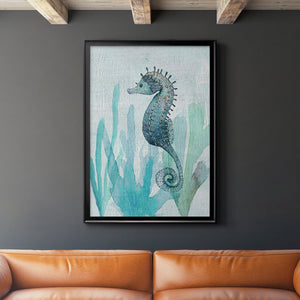 Seahorse II Premium Framed Print - Ready to Hang
