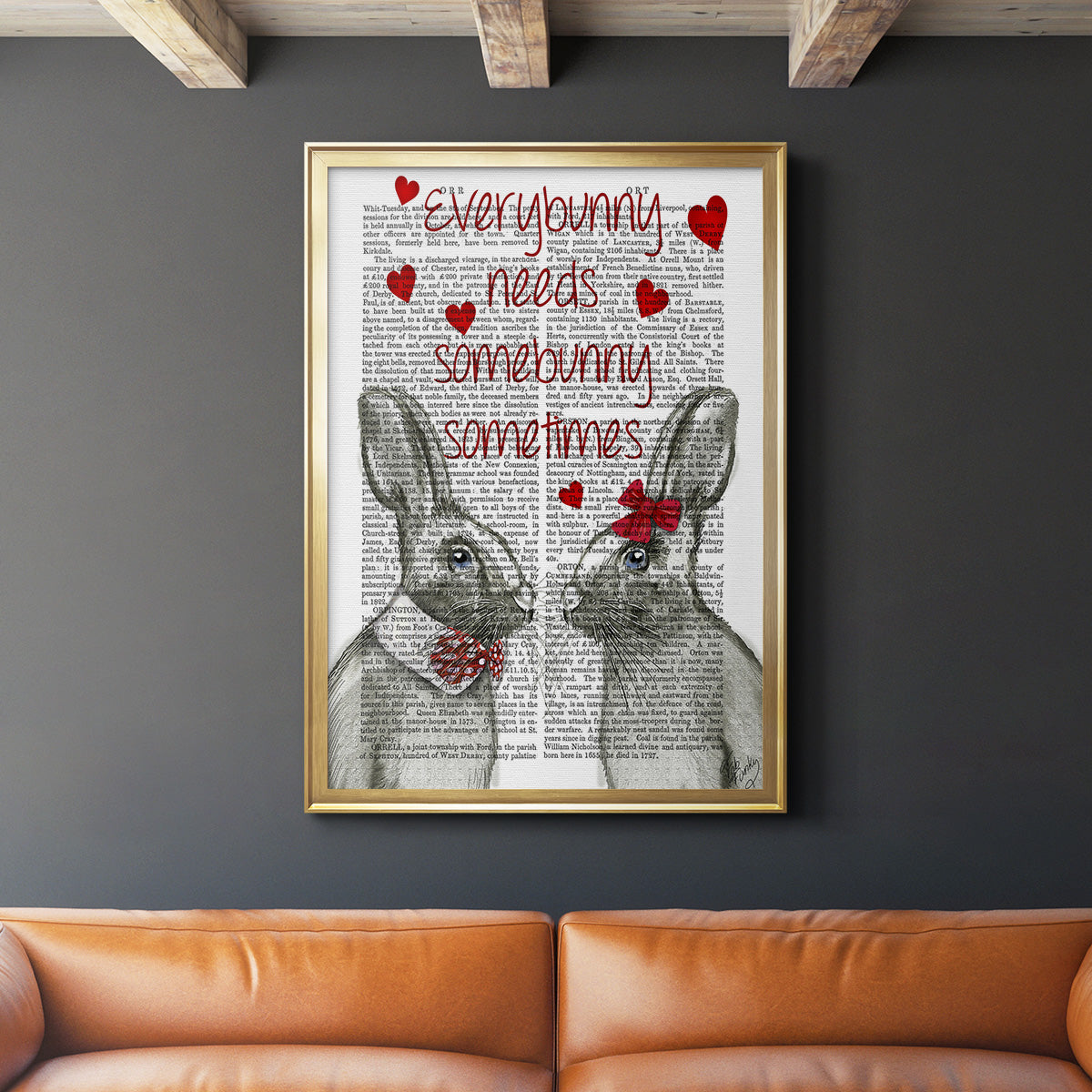 Everybunny Premium Framed Print - Ready to Hang