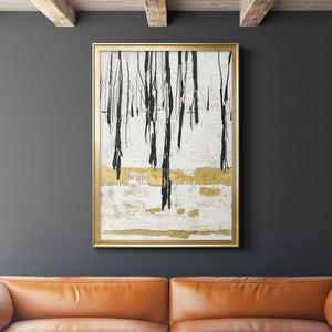 Gilded Winter II Premium Framed Print - Ready to Hang