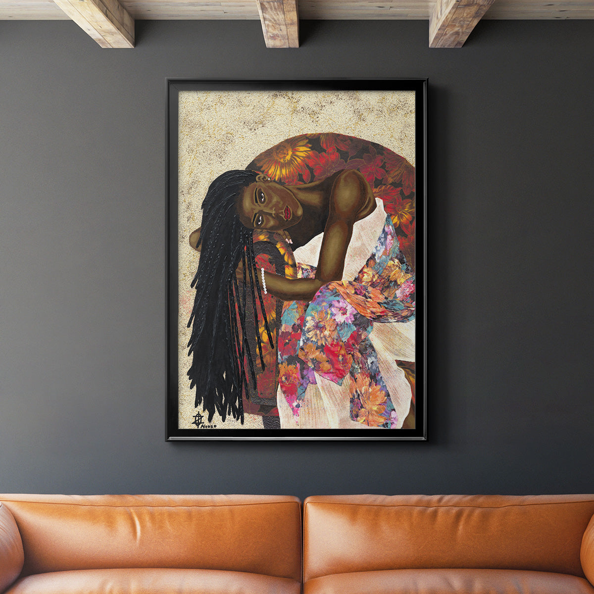 Woman Strong III Premium Framed Print - Ready to Hang