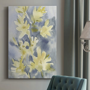 Forsythia Blooms I Premium Gallery Wrapped Canvas - Ready to Hang