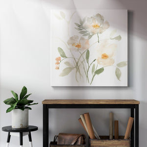 Whispering Petals II-Premium Gallery Wrapped Canvas - Ready to Hang