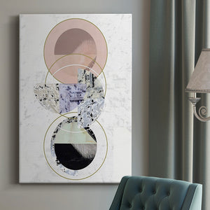 Inner Circles I Premium Gallery Wrapped Canvas - Ready to Hang