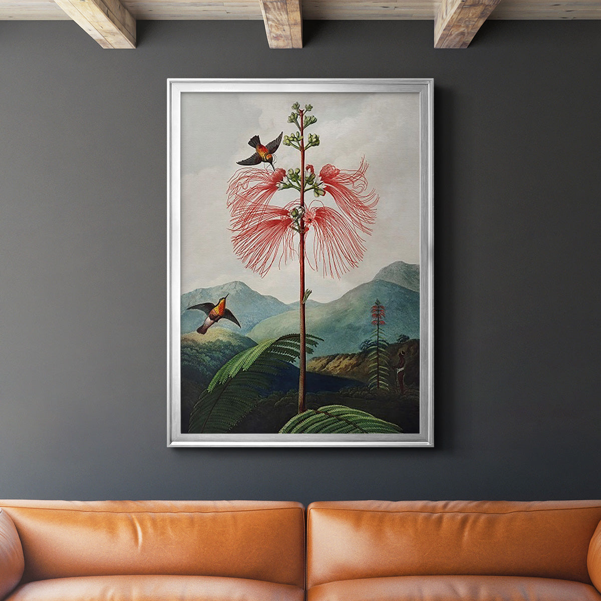 Temple of Flora VIII Premium Framed Print - Ready to Hang