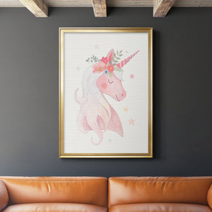 Sweet Unicorn II Premium Framed Print - Ready to Hang