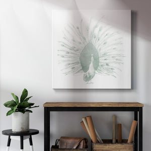 Sage Peacock I-Premium Gallery Wrapped Canvas - Ready to Hang