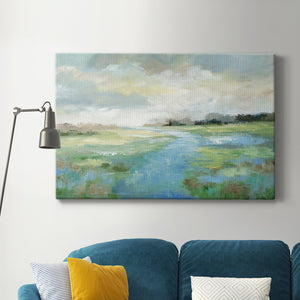 Winding Stream Premium Gallery Wrapped Canvas - Ready to Hang