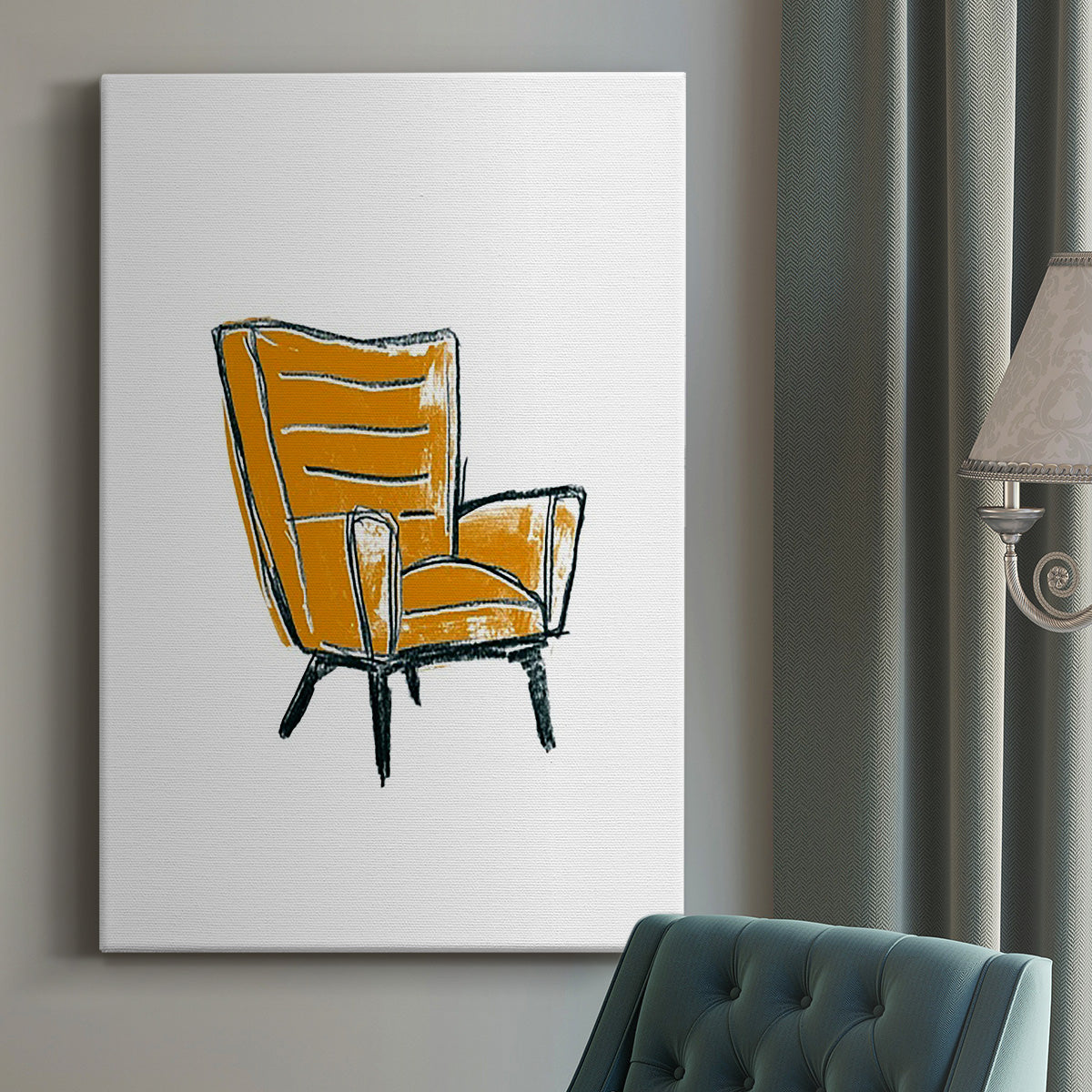 Take a Seat III Premium Gallery Wrapped Canvas - Ready to Hang