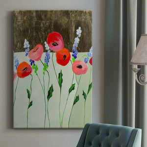 Poppy Party Premium Gallery Wrapped Canvas - Ready to Hang